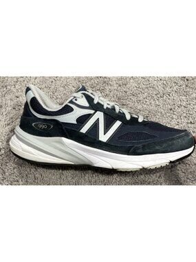 New Balance 990v6 Women US 10.5 B Navy Shoes W990NV6 USA Made Suede